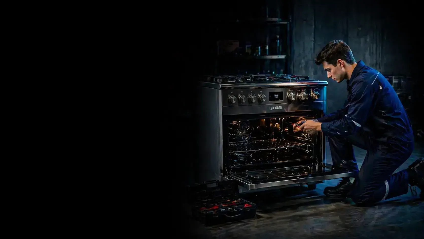 Certified technician from the official Smeg service center in Egypt